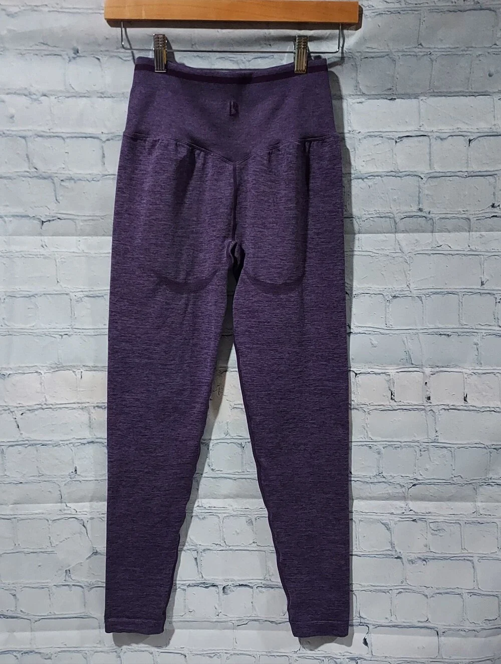Buff Bunny Collection Women's Medium Purple Leggings Activewear Athleisure